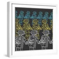 Robots and Personal Computer-JoeBakal-Framed Art Print