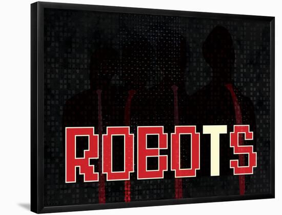 Robots-null-Framed Poster