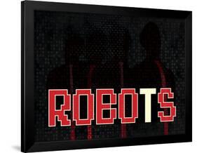 Robots-null-Framed Poster