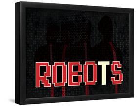 Robots-null-Framed Poster