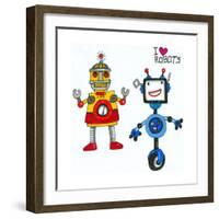 Robots-Wendy Edelson-Framed Giclee Print