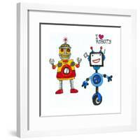 Robots-Wendy Edelson-Framed Giclee Print