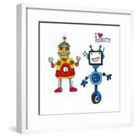 Robots-Wendy Edelson-Framed Giclee Print