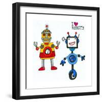 Robots-Wendy Edelson-Framed Giclee Print