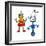 Robots-Wendy Edelson-Framed Giclee Print