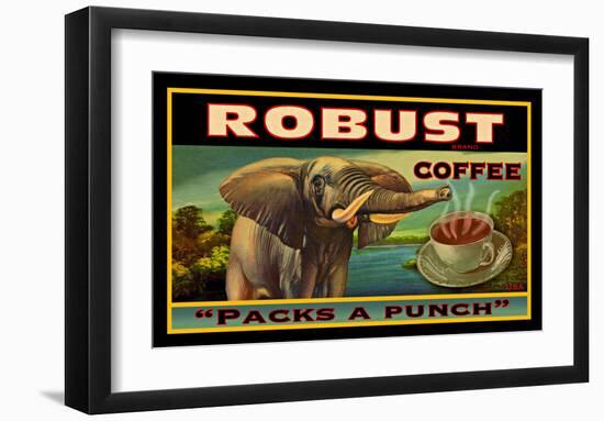 Robust Coffee-null-Framed Giclee Print