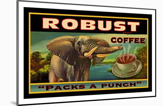 Robust Coffee-null-Mounted Giclee Print