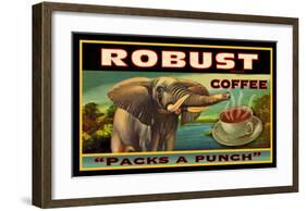 Robust Coffee-null-Framed Giclee Print