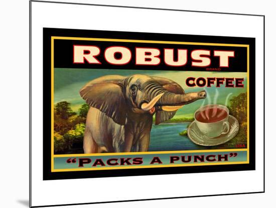 Robust Coffee-null-Mounted Giclee Print