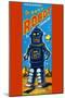 Roby Robot-null-Mounted Art Print