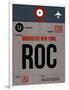 ROC Rochester Luggage Tag I-NaxArt-Framed Art Print