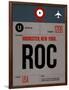 ROC Rochester Luggage Tag I-NaxArt-Framed Art Print