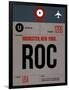 ROC Rochester Luggage Tag I-NaxArt-Framed Art Print