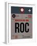 ROC Rochester Luggage Tag I-NaxArt-Framed Art Print