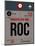 ROC Rochester Luggage Tag I-NaxArt-Mounted Art Print