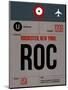 ROC Rochester Luggage Tag I-NaxArt-Mounted Art Print