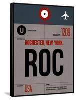 ROC Rochester Luggage Tag I-NaxArt-Framed Stretched Canvas