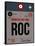 ROC Rochester Luggage Tag I-NaxArt-Framed Stretched Canvas