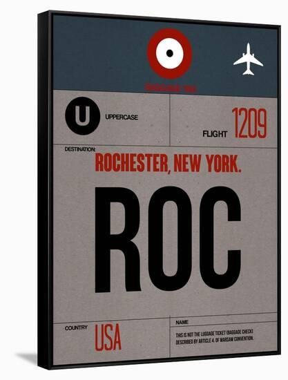 ROC Rochester Luggage Tag I-NaxArt-Framed Stretched Canvas