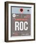 ROC Rochester Luggage Tag II-NaxArt-Framed Art Print