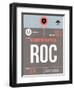 ROC Rochester Luggage Tag II-NaxArt-Framed Art Print