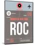 ROC Rochester Luggage Tag II-NaxArt-Mounted Art Print