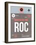 ROC Rochester Luggage Tag II-NaxArt-Framed Art Print