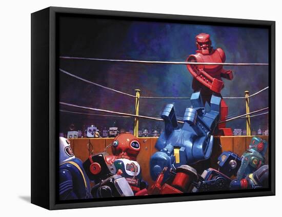 Roc Sock-Eric Joyner-Framed Stretched Canvas