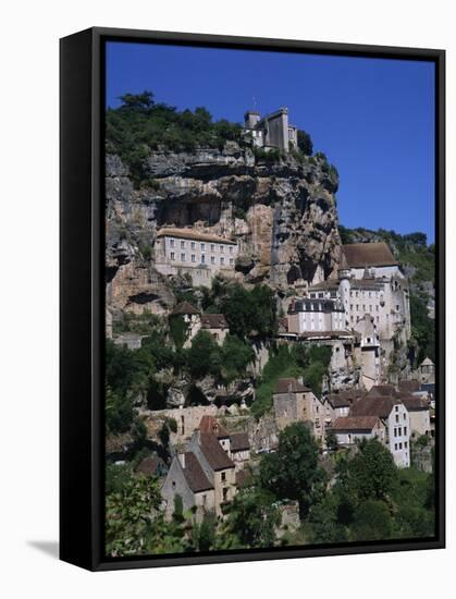 Rocamadour, Midi Pyrenees, France, Europe-Groenendijk Peter-Framed Stretched Canvas