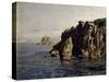 Rocas de Santa Catalina (Lequeitio), ca. 1872-Carlos de Haes-Stretched Canvas