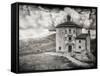 Rocca Calascio-Andrea Costantini-Framed Stretched Canvas