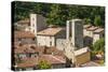 Roccalbegna, Grosseto Province, Tuscany, Italy, Europe-Nico Tondini-Stretched Canvas