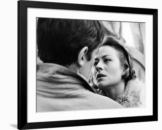 "Rocco and his Brothers" (Rocco and ses freres) by Luchino Visconti with Alain Delon and Annie Gira-null-Framed Photo