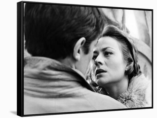 "Rocco and his Brothers" (Rocco and ses freres) by Luchino Visconti with Alain Delon and Annie Gira-null-Framed Stretched Canvas