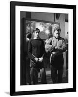 "Rocco and his Brothers" (Rocco and ses freres) by Luchino Visconti with Alain Delon and Renato Sal-null-Framed Photo