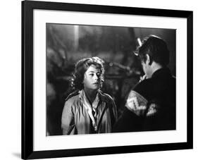"Rocco and his Brothers" (Rocco and ses freres) by Luchino Visconti with Annie Girardot and Alain D-null-Framed Photo