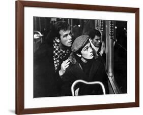 "Rocco and his Brothers" (Rocco and ses freres) by Luchino Visconti with Renato Salvatori and Alain-null-Framed Photo