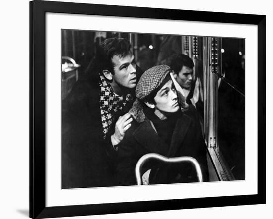 "Rocco and his Brothers" (Rocco and ses freres) by Luchino Visconti with Renato Salvatori and Alain-null-Framed Photo