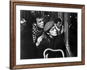 "Rocco and his Brothers" (Rocco and ses freres) by Luchino Visconti with Renato Salvatori and Alain-null-Framed Photo