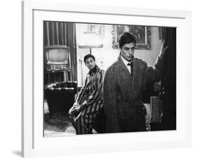 "Rocco and his Brothers" (Rocco and ses freres) by Luchino Visconti with Roger Hanin and Alain Delo-null-Framed Photo