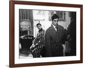 "Rocco and his Brothers" (Rocco and ses freres) by Luchino Visconti with Roger Hanin and Alain Delo-null-Framed Photo