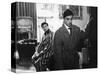 "Rocco and his Brothers" (Rocco and ses freres) by Luchino Visconti with Roger Hanin and Alain Delo-null-Stretched Canvas