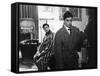 "Rocco and his Brothers" (Rocco and ses freres) by Luchino Visconti with Roger Hanin and Alain Delo-null-Framed Stretched Canvas