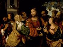 Christ and the Women of Canaan, c.1520-Rocco Marconi-Stretched Canvas