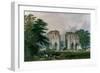 Roche Abbey, View from the West, from 'The Monastic Ruins of Yorkshire', 1842-William Richardson-Framed Giclee Print