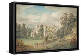 Roche Abbey, Yorkshire-Paul Sandby-Framed Stretched Canvas