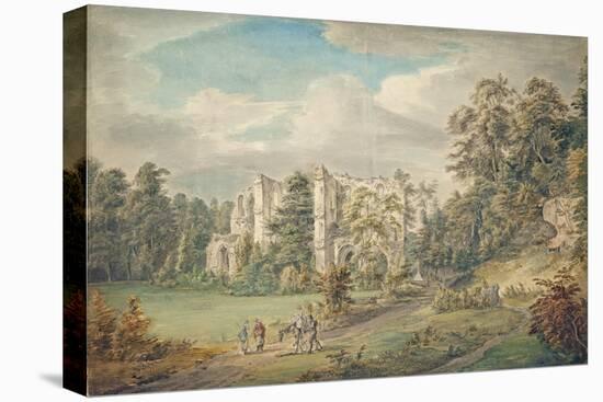 Roche Abbey, Yorkshire-Paul Sandby-Stretched Canvas