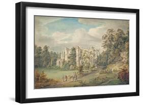 Roche Abbey, Yorkshire-Paul Sandby-Framed Giclee Print