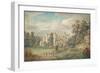 Roche Abbey, Yorkshire-Paul Sandby-Framed Giclee Print