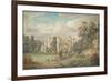 Roche Abbey, Yorkshire-Paul Sandby-Framed Giclee Print